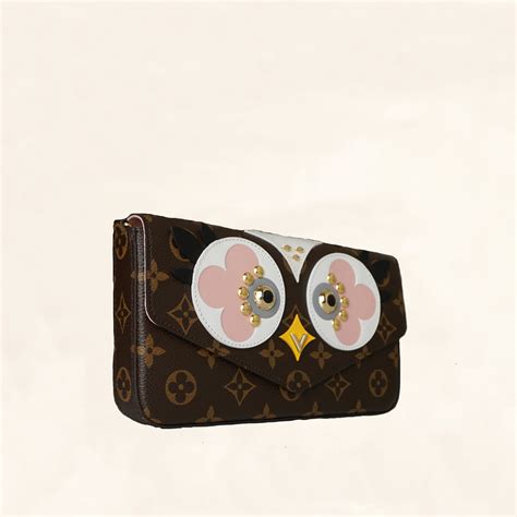 louis vuitton owl coin purse